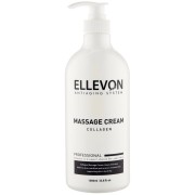 Массажный крем для лица с коллагеном 1000 мл Massage Collagen Cream Ellevon / Эллевон