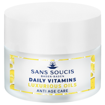 Витаминизирующий антивозрастной крем для зрелой кожи 24 часового ухода 50 мл DAILY VITAMINS ANTI AGE Сare mature scin Sans Soucis / Сан Суси